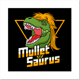 Mullet Saurus Posters and Art